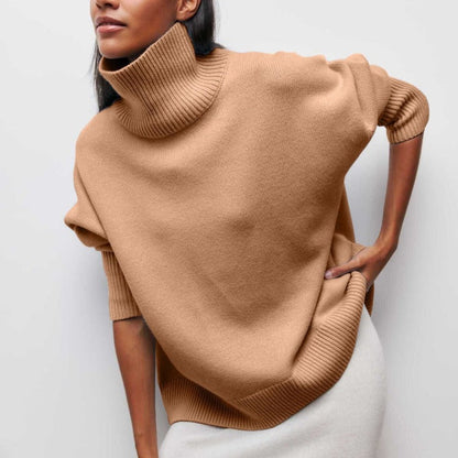 Elarova | Rollkragen Strickpullover