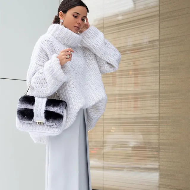Elarova | Rollkragenpullover | Stilvoller, elegant gestrickter Pullover für Damen
