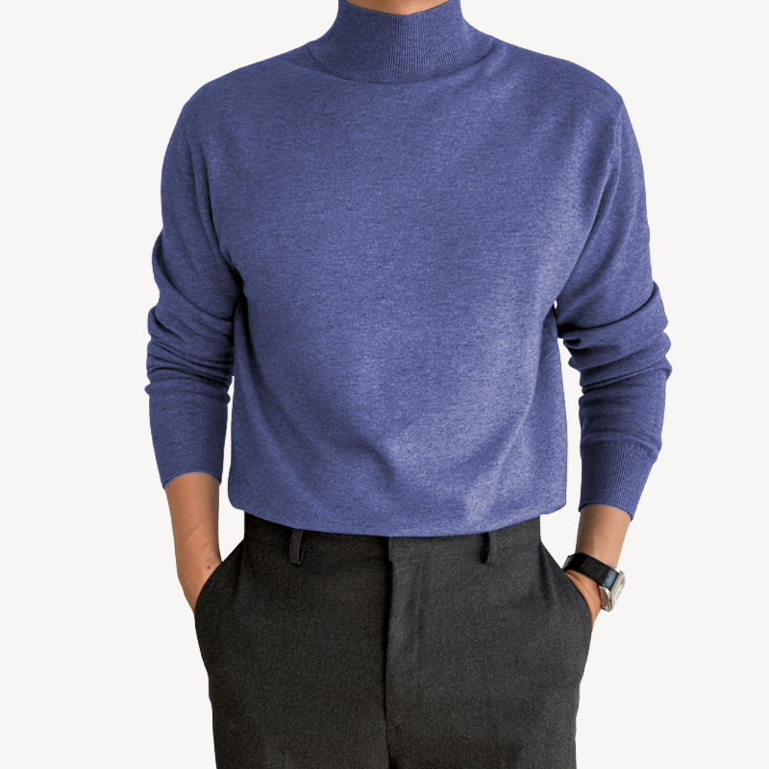 Elarova | Rollkragenpullover aus Kaschmirmischung für Herren