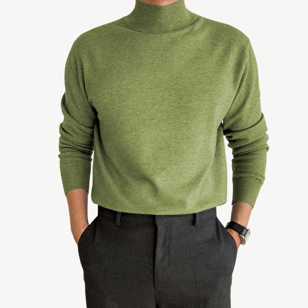 Elarova | Rollkragenpullover aus Kaschmirmischung für Herren