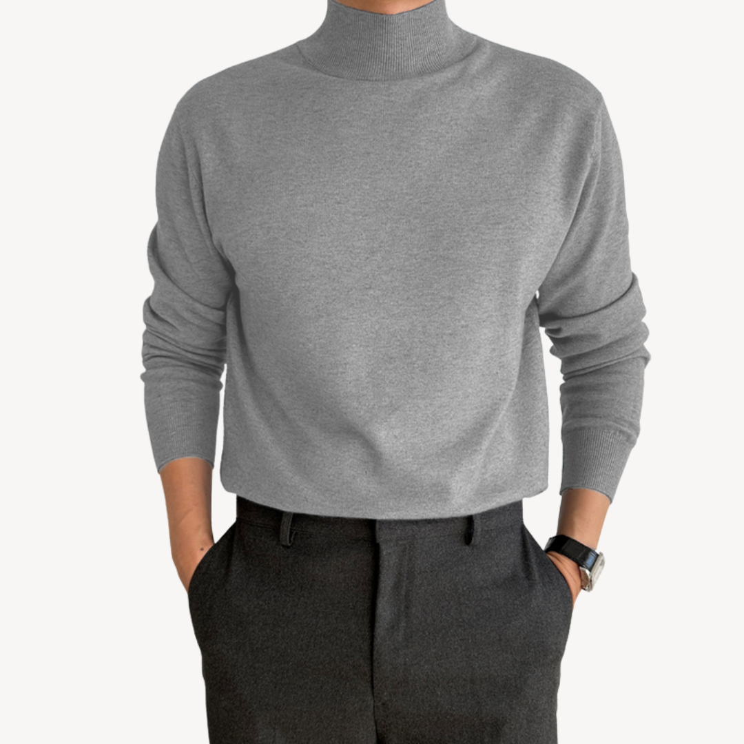 Elarova | Rollkragenpullover aus Kaschmirmischung für Herren