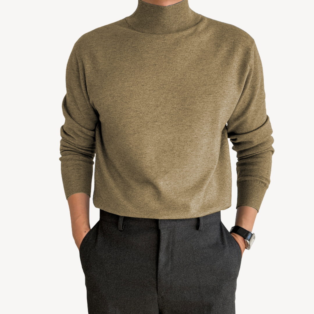 Elarova | Rollkragenpullover aus Kaschmirmischung für Herren