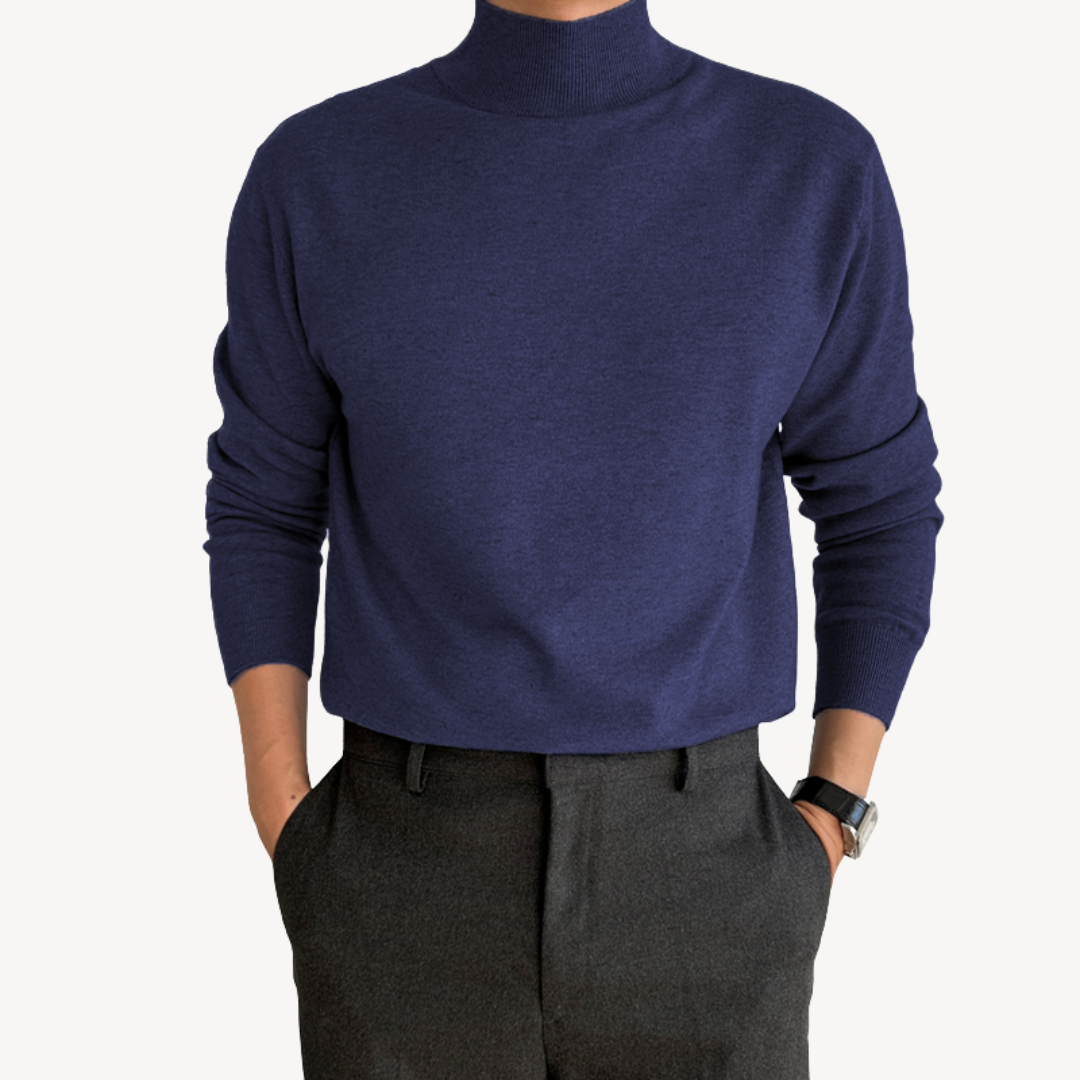 Elarova | Rollkragenpullover aus Kaschmirmischung für Herren