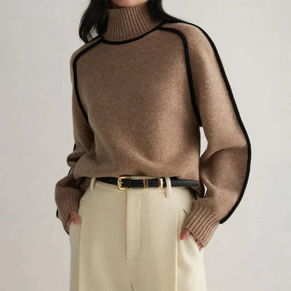 Elarova | Rollkragenpullover aus Strick