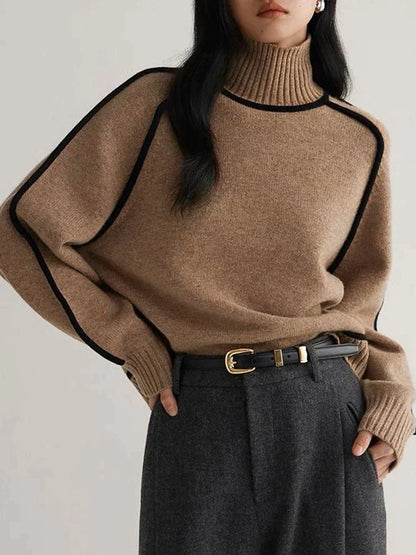 Elarova | Rollkragenpullover aus Strick