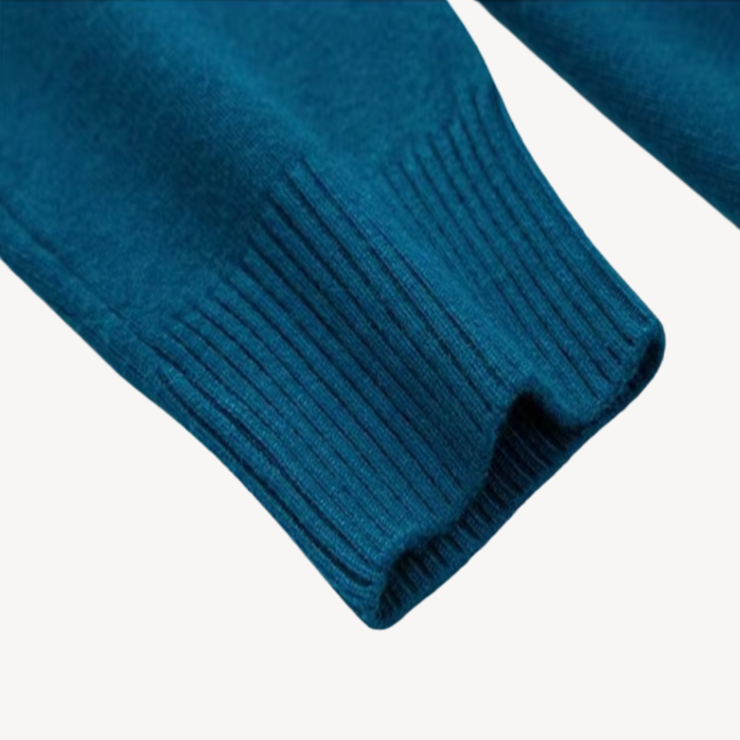 Elarova | Rollkragenpullover aus Wollmischung für Herren