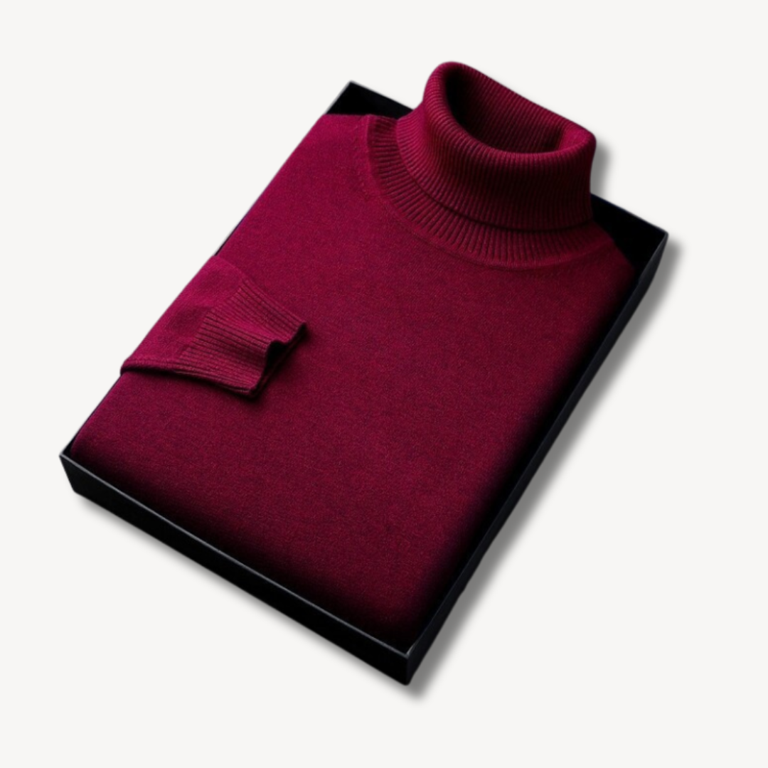 Elarova | Rollkragenpullover für Herren