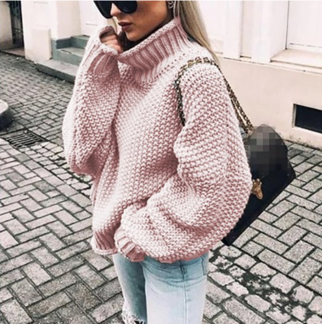 Elarova | Rollkragenpullover in übergroßer Passform