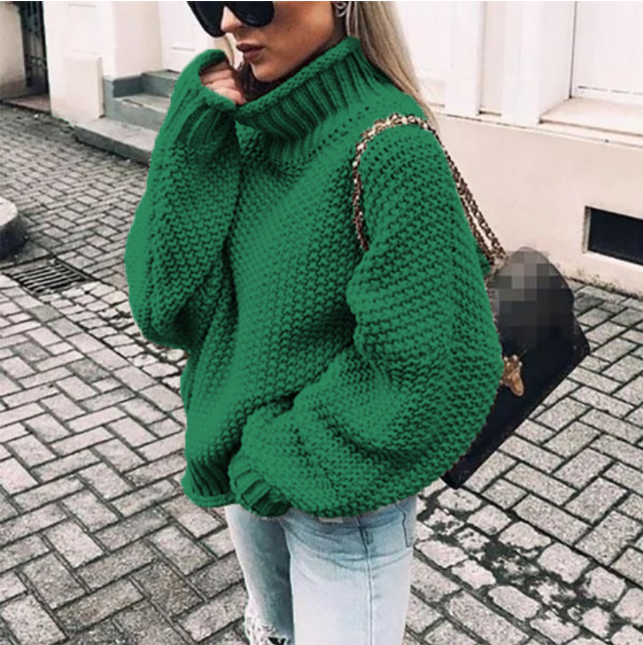 Elarova | Rollkragenpullover in übergroßer Passform