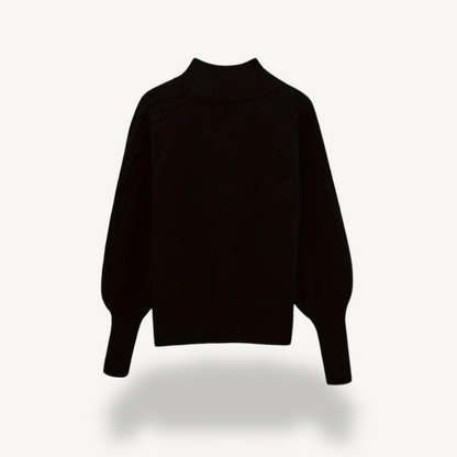 Elarova | Rollkragenpullover mit Zopfmuster für Damen