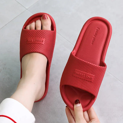Elarova | Rutschfeste Sommer-Flip-Flops für Damen: Bequeme Hausschuhe für den Innenbereich, wasserdichtes EVA-Material