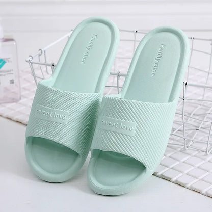 Elarova | Rutschfeste Sommer-Flip-Flops für Damen: Bequeme Hausschuhe für den Innenbereich, wasserdichtes EVA-Material