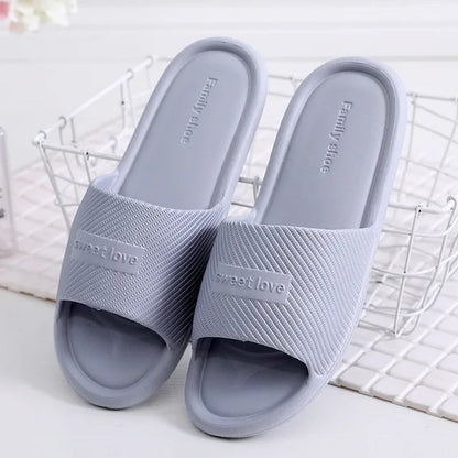 Elarova | Rutschfeste Sommer-Flip-Flops für Damen: Bequeme Hausschuhe für den Innenbereich, wasserdichtes EVA-Material