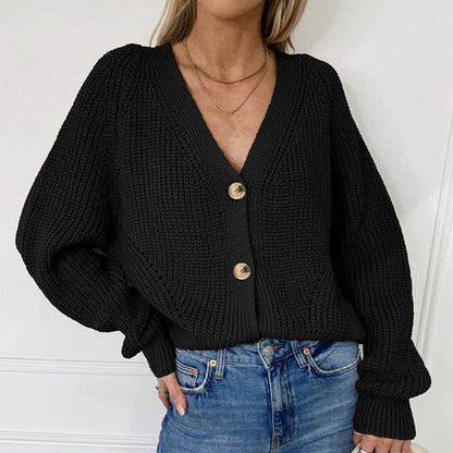 Elarova | STRICKCARDIGAN MIT VAUSSCHNITT