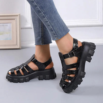 Elarova | Sandalen Damen römischer Stil