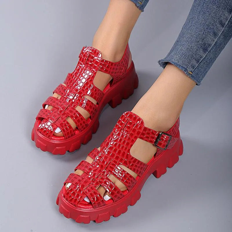 Elarova | Sandalen Damen römischer Stil