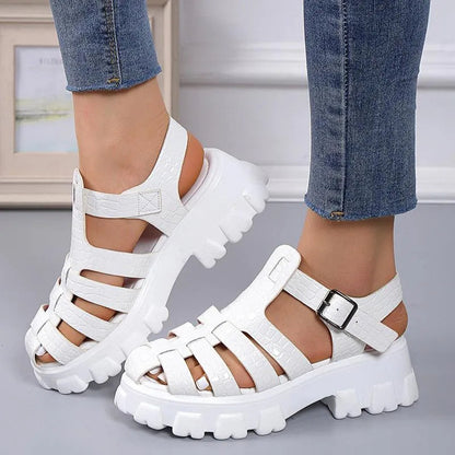 Elarova | Sandalen Damen römischer Stil