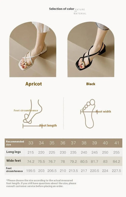 Elarova | Sandali Romani Flip-Flops