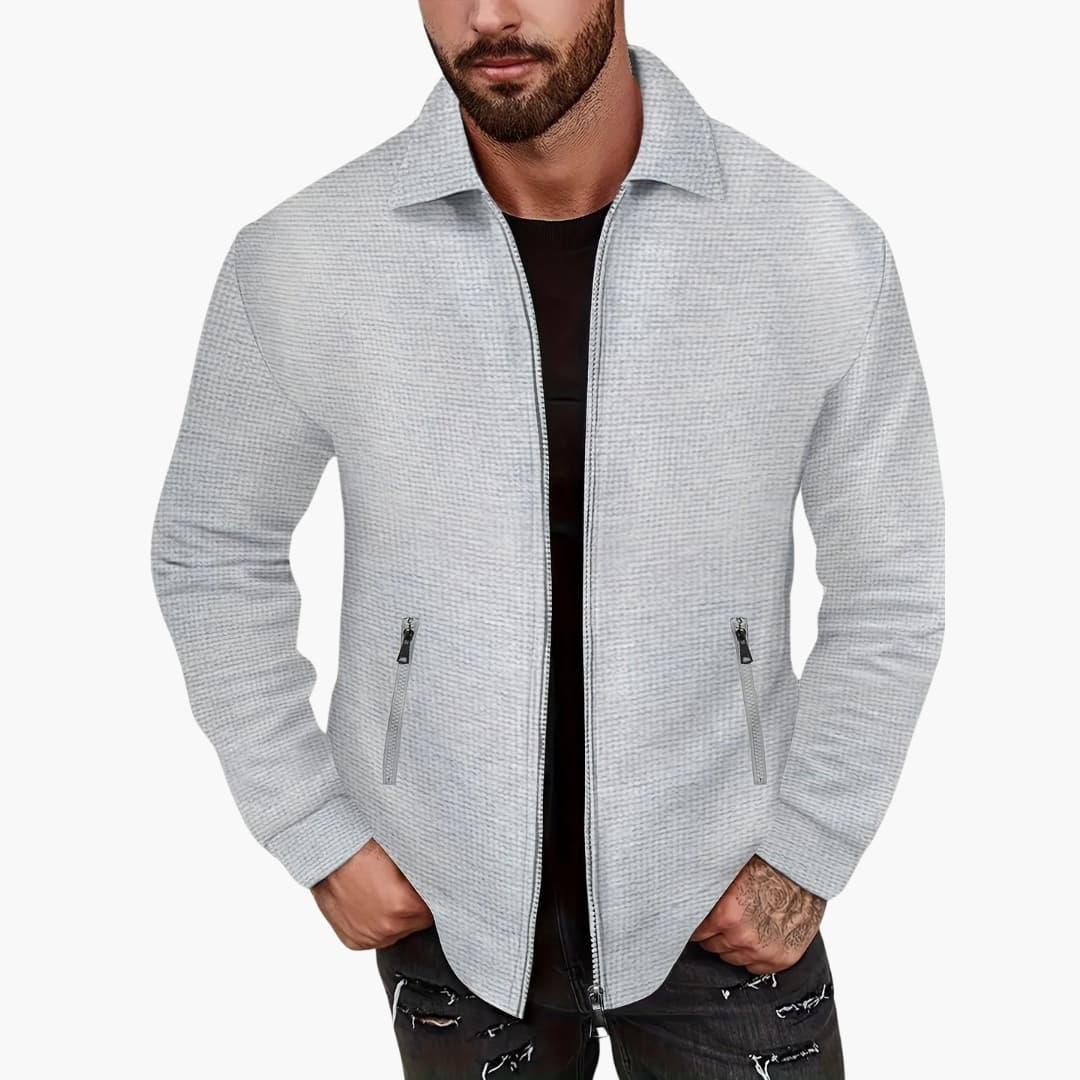 Elarova | Schlanke Übergangsjacke für Herren