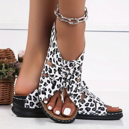 Elarova | Schlüpfschuhe Keilabsätze orthopädische Schuhe Sommerschuhe