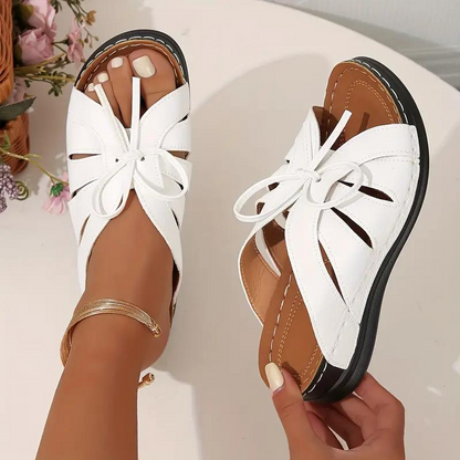 Elarova | Schlüpfschuhe Keilabsätze orthopädische Schuhe Sommerschuhe