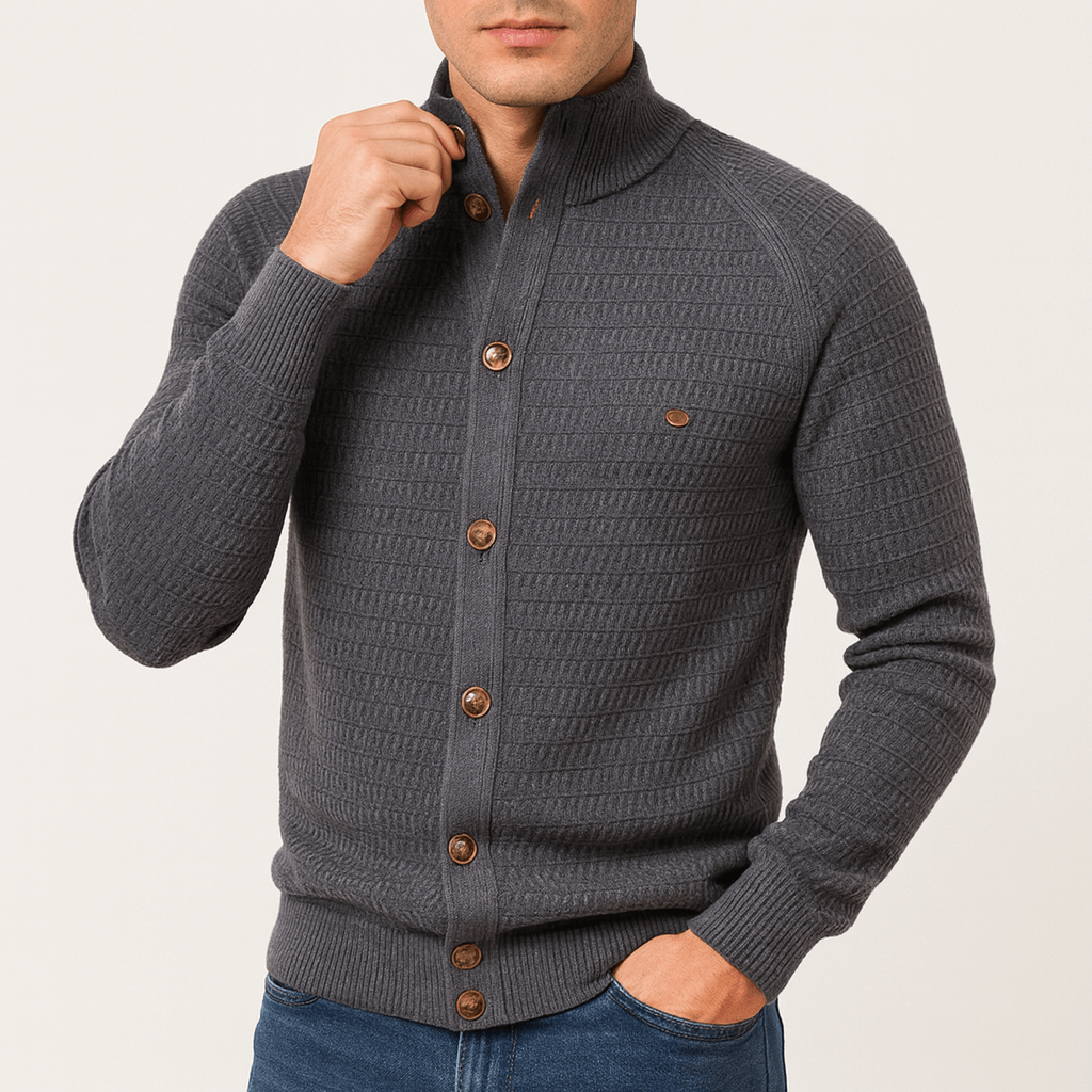 Elarova | Schmales Strick-Sweatshirt