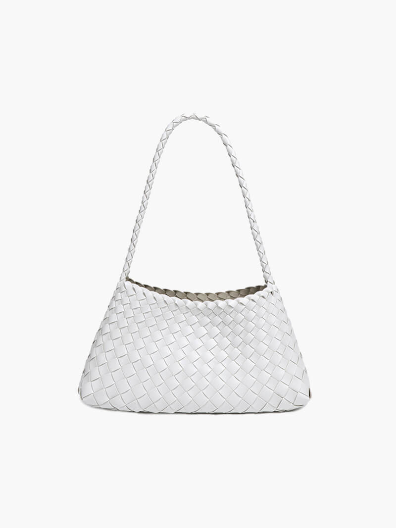 Elarova | Schultertasche Mit Geflochtenem Design