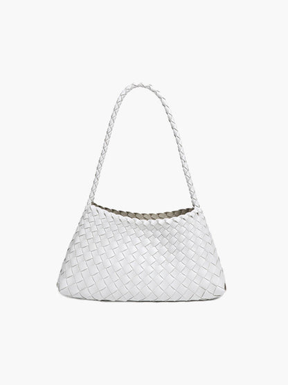 Elarova | Schultertasche Mit Geflochtenem Design