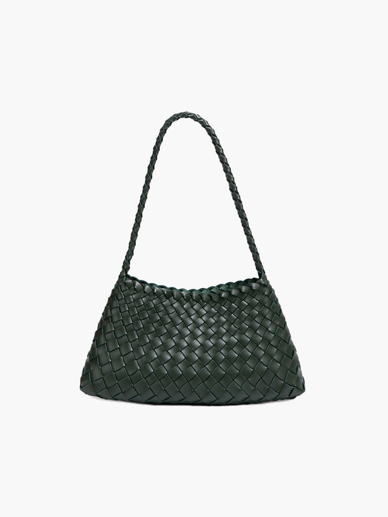 Elarova | Schultertasche Mit Geflochtenem Design