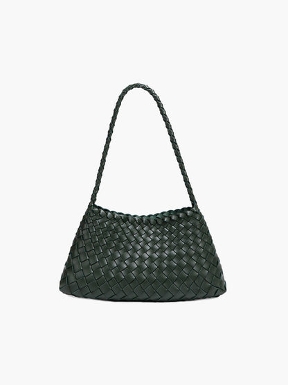 Elarova | Schultertasche Mit Geflochtenem Design