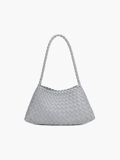 Elarova | Schultertasche Mit Geflochtenem Design