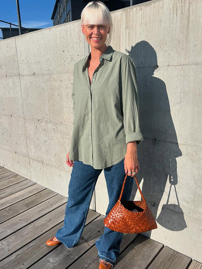 Elarova | Schultertasche Mit Geflochtenem Design