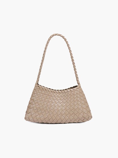 Elarova | Schultertasche Mit Geflochtenem Design