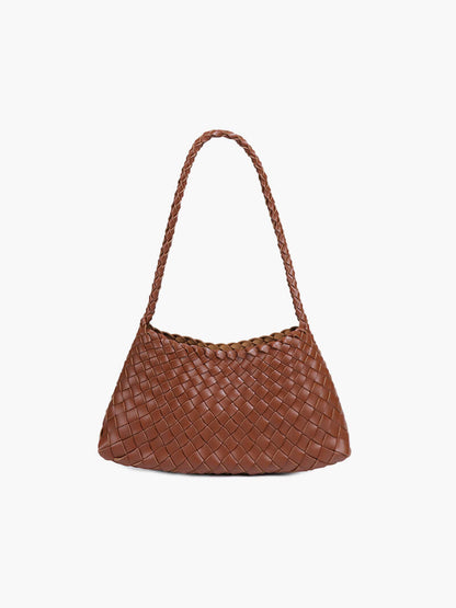 Elarova | Schultertasche Mit Geflochtenem Design