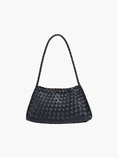 Elarova | Schultertasche Mit Geflochtenem Design