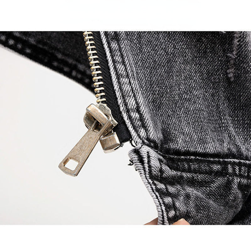 Elarova | Schwarze Denim-Weste für Damen