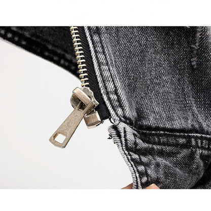 Elarova | Schwarze Denim-Weste für Damen