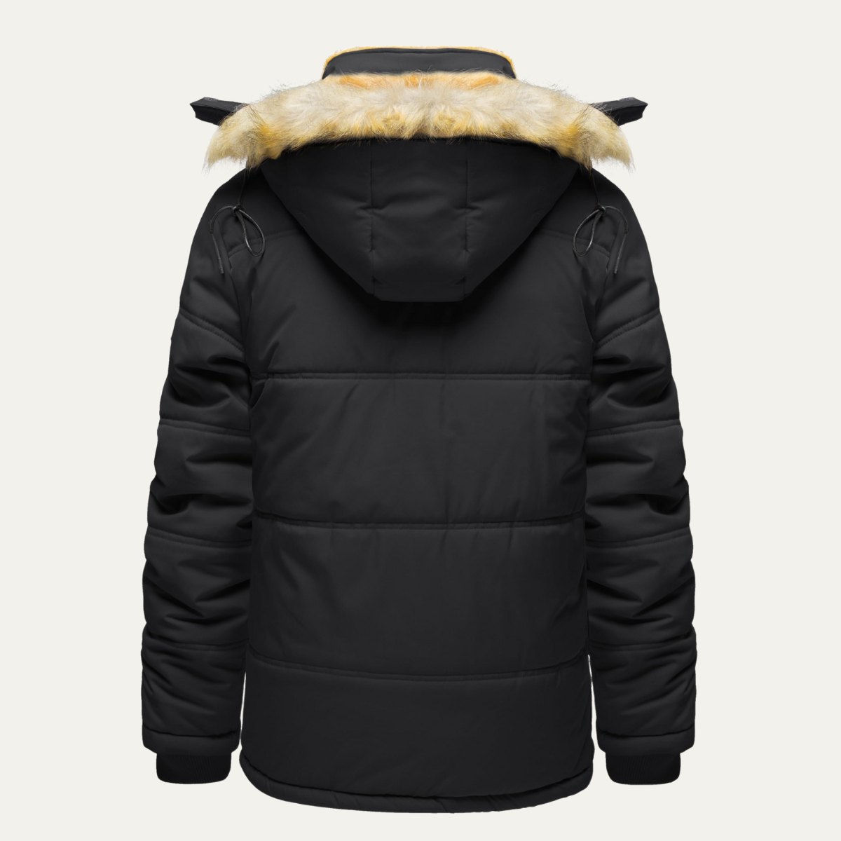 Elarova | Schwerer Herren-Sherpa-Parka mit Kapuze