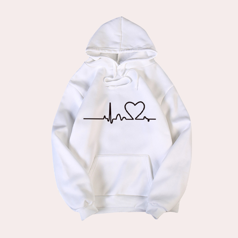 Elarova | Sehr Bequemer Damen Hoodie mit Kapuze, Der Ein Gemütliches, Minimalistisches Aussehen Verleiht