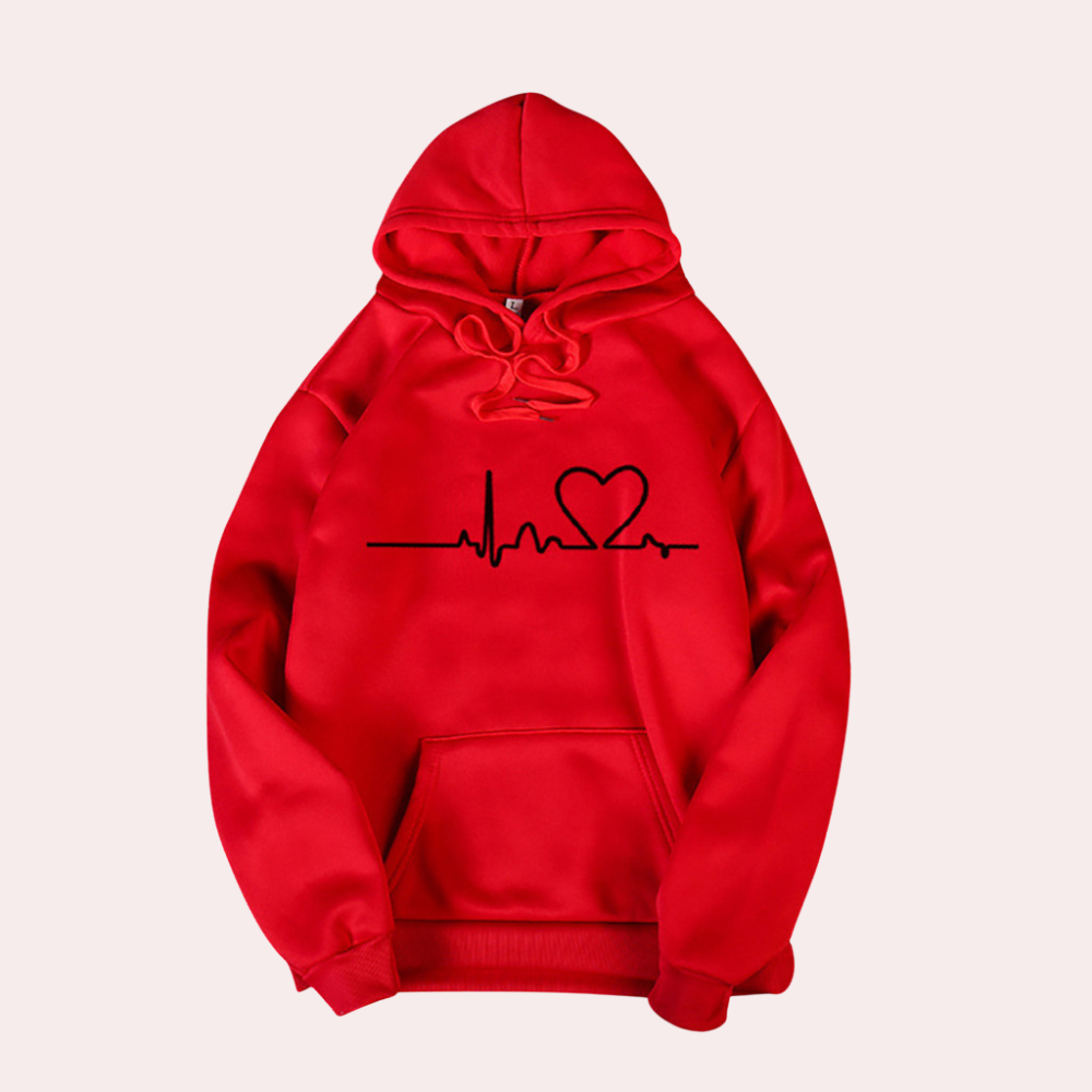 Elarova | Sehr Bequemer Damen Hoodie mit Kapuze, Der Ein Gemütliches, Minimalistisches Aussehen Verleiht