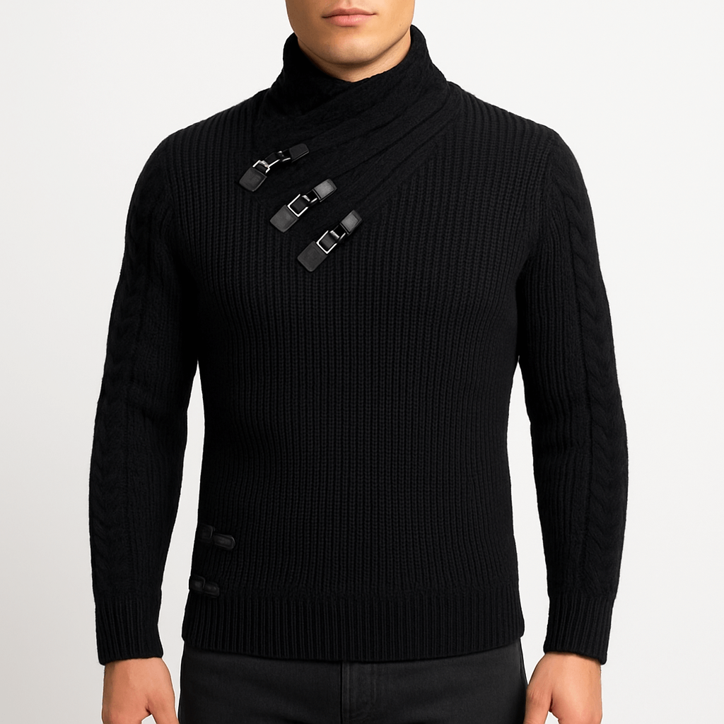 Elarova | Slim Fit Strickpullover