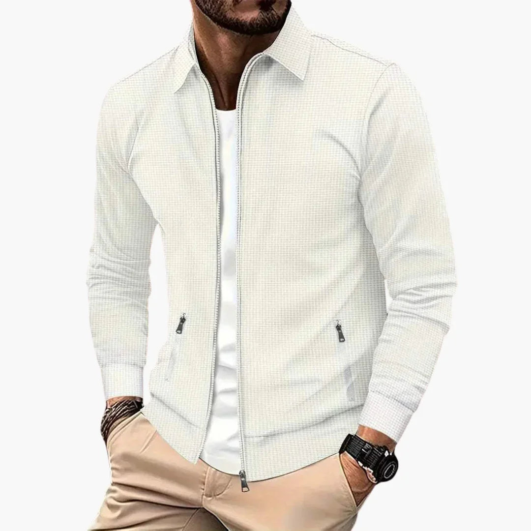 Elarova | Slim Fit Übergangsjacke für Herren