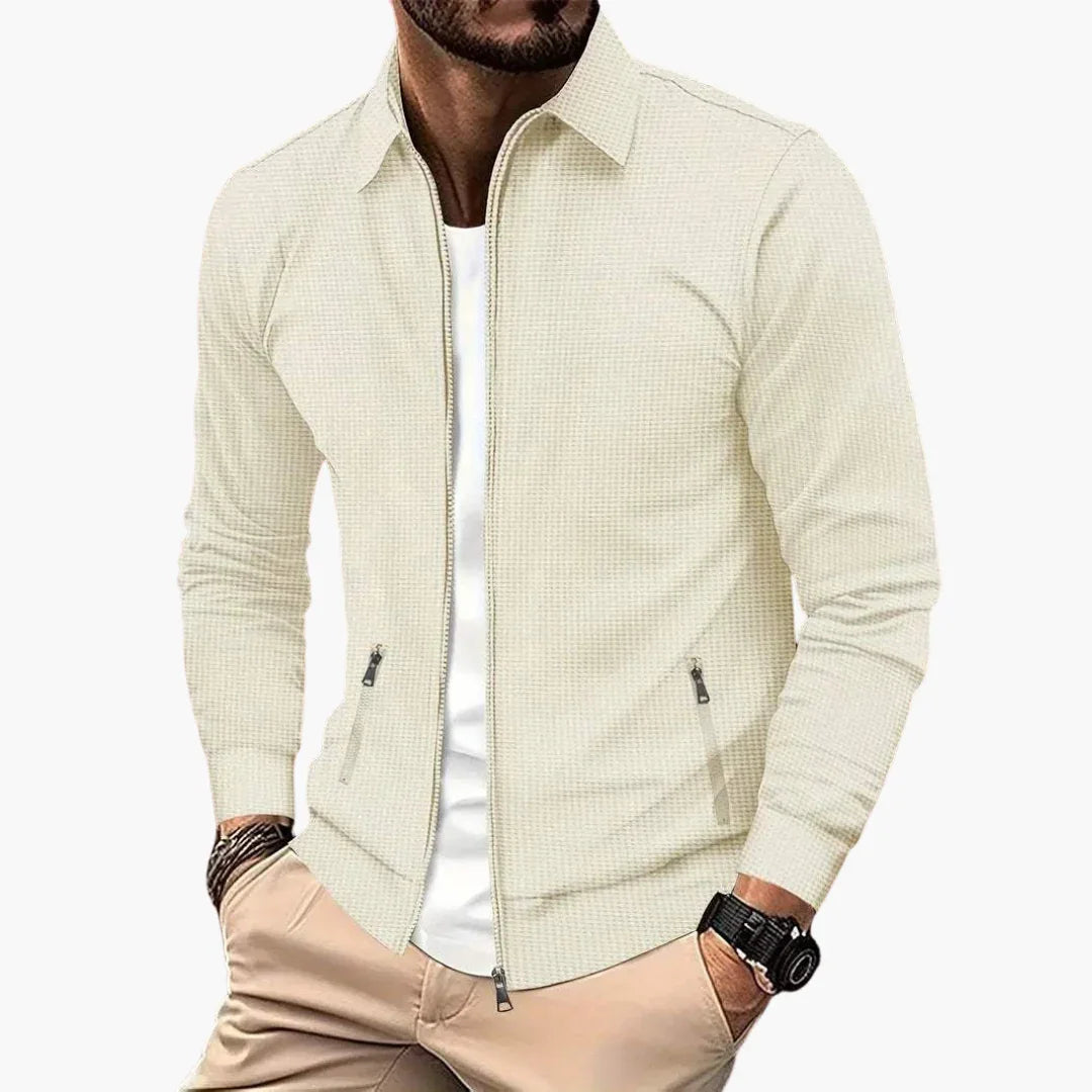 Elarova | Slim Fit Übergangsjacke für Herren