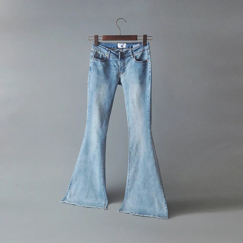 Elarova | Slim-fit-Denim-Hose