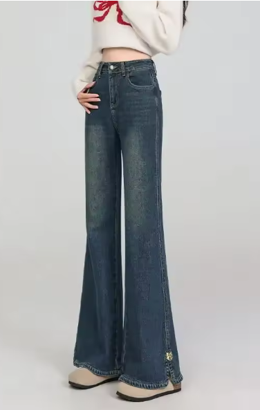 Elarova | Slim-fit-Denim-Hose