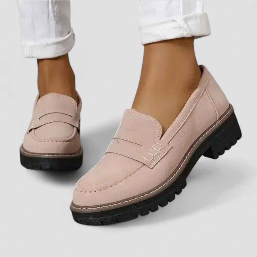 Elarova | Slip-On-Loafer mit dicker Sohle