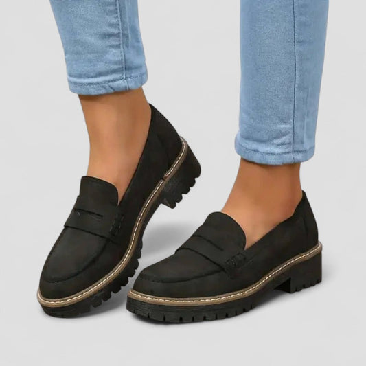 Elarova | Slip-On-Loafer mit dicker Sohle