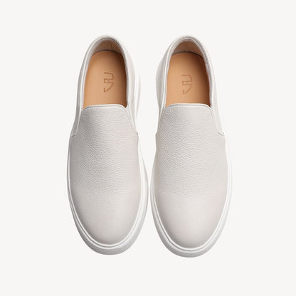 Elarova | Slip-On-Sneakers aus Leder für Herren