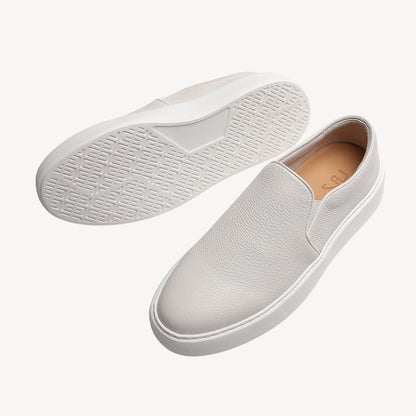 Elarova | Slip-On-Sneakers aus Leder für Herren