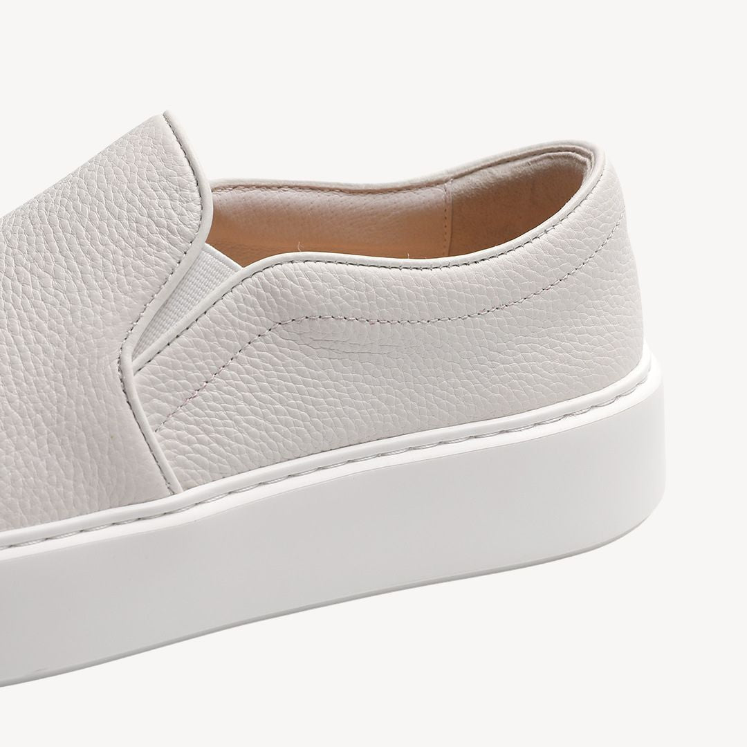 Elarova | Slip-On-Sneakers aus Leder für Herren